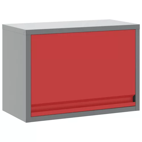  Szerszám szekrény tárolóval Piros és Szürke 50 x 25 x 35 cm