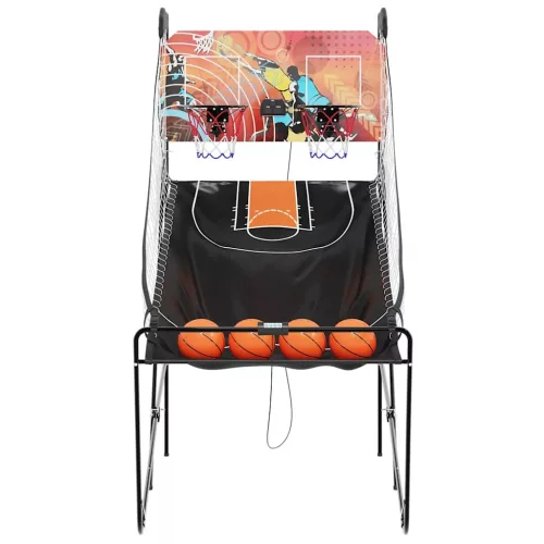  kosárlabda Arcade gép 4 labdával 2 játékosnak