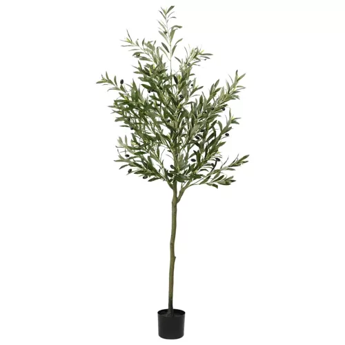  zöld mesterséges olajfa 700 levél 180 cm