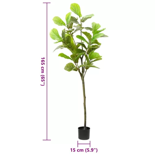  zöld mű fikusz fa 48 levéllel 165 cm