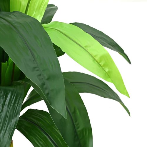  zöld mesterséges dracaena fa 36 levéllel 120 cm