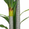  zöld mesterséges dracaena fa 36 levéllel 120 cm