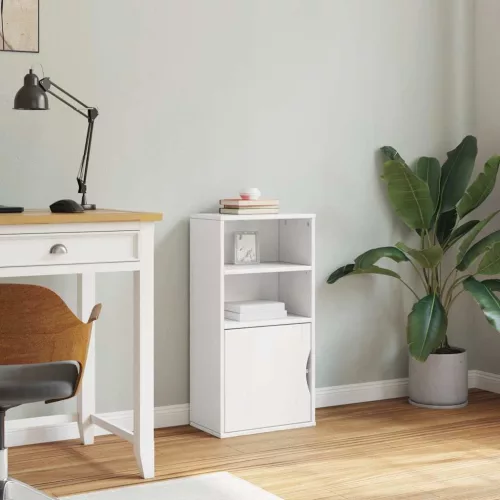 oldalsó szekrény ODDA fehér 40x24x79 cm tömörfa fenyőfa