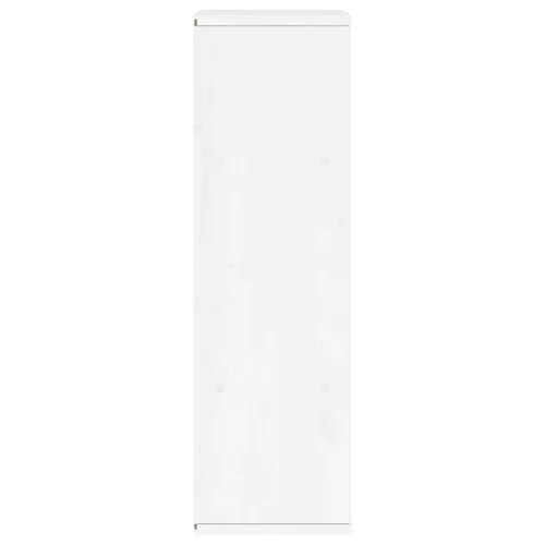  oldalsó szekrény ODDA fehér 40x24x79 cm tömörfa fenyőfa