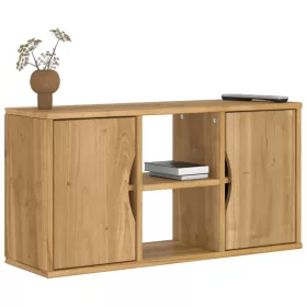  ODDA tömörfa fenyőfa TV szekrény 79x24x40 cm