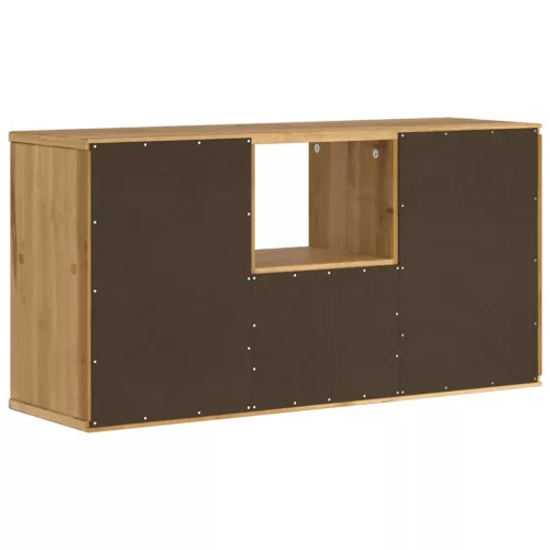  ODDA tömörfa fenyőfa TV szekrény fiókkal 79x24x40 cm