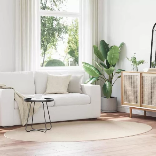  Területszőnyegek Ovális HUARTE Bézs 230 x 160 cm