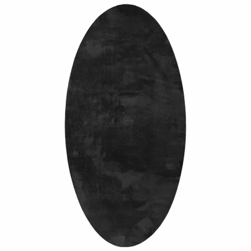  Területszőnyegek HUARTE Fekete 150 x 80 cm 100% poliészter