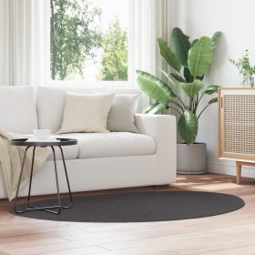  Szőnyeg Antracitszürke 120 x 170 cm Poliészter