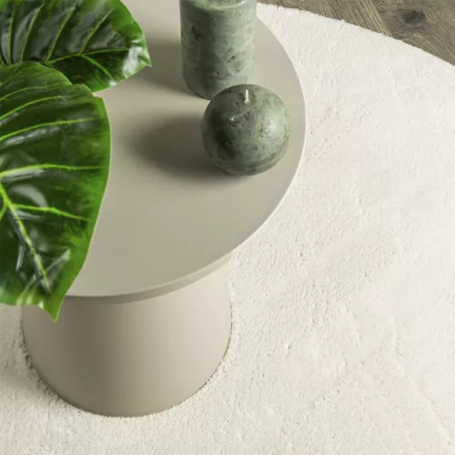  Szőnyeg Krém 100 x 200 cm Poliészter