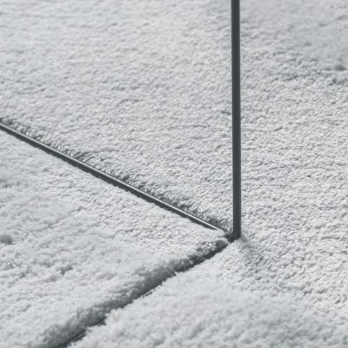  Szőnyeg Szürke 120 x 170 cm Poliészter