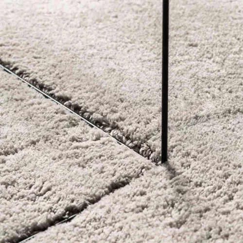  Területszőnyegek HUARTE Homokszín 120 x 170 cm Poliészter