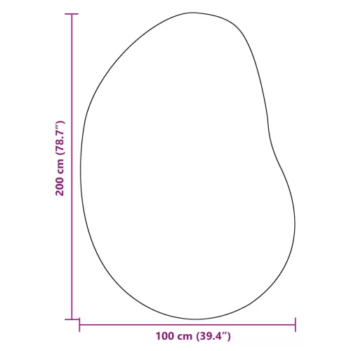  Szőnyegek Erdőzöld 100 x 200 cm Gyapjú