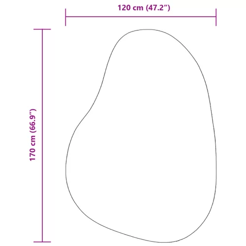  Szőnyeg Antracitszürke 120 x 170 cm Polipropilén
