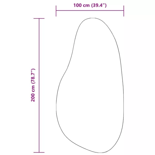  Területszőnyegek HUARTE Krém 100 x 200 cm Poliészter