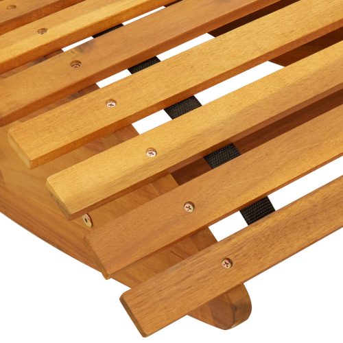  Ringató napozóágy 2 db tömör akácfából