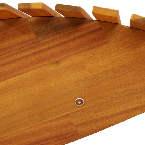  Ringató napozóágy 2 db tömör akácfából