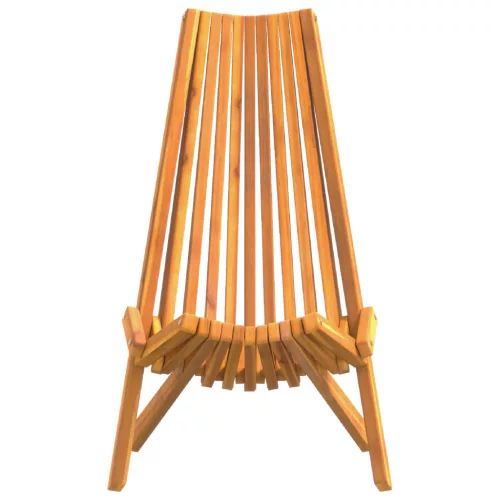  Összecsukható Kerti Székek 2 db Szilárd Akácfa