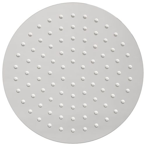  kerek rozsdamentes acél esőztető zuhanyrózsa 20 cm