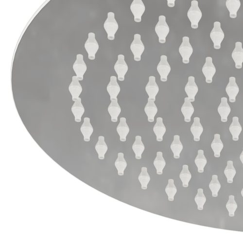  kerek rozsdamentes acél esőztető zuhanyrózsa 25 cm