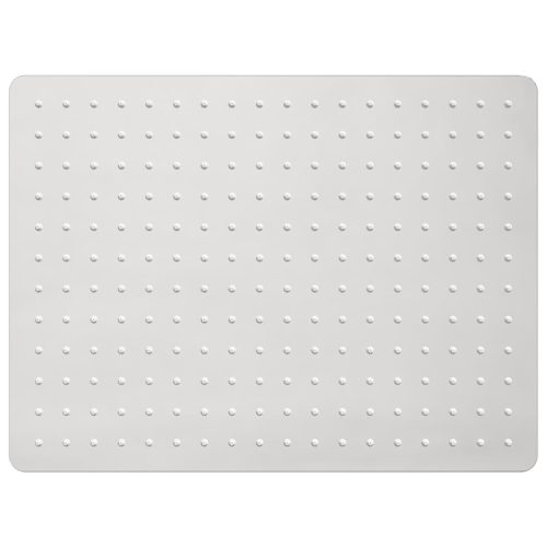  négyszögletes rozsdamentes acél esőztető zuhanyrózsa 40x30 cm