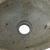  Folyóköves mosdó Világosszürke (30-37) x (25-30) x 12 cm