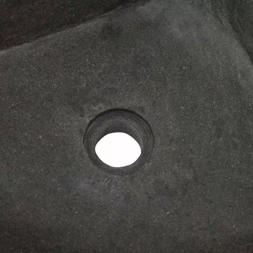  Fali sarokmosdó Szürke (30-37) x (30-37) x 12 cm Folyami kő
