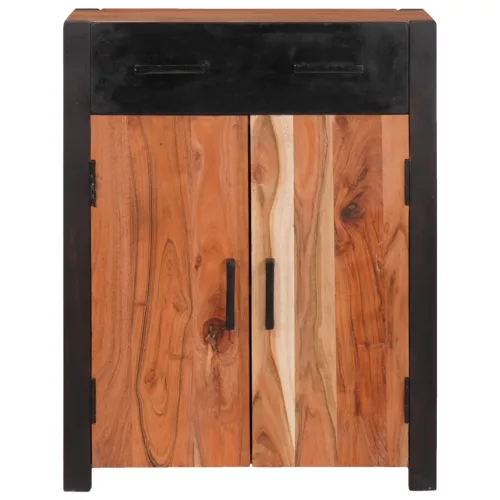  Buffetek és Konyhai Szekrények fiókkal polcokkal tárolóval ajtóval Barna 55 x 30 x 75 cm