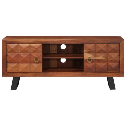  Média tárolószekrények és állványok polcokkal tárolóval ajtóval Barna