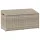  világosszürke polyrattan kerti tárolóláda 110x50x58 cm