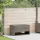  szürke polyrattan kültéri párna doboz 100x55x55,5 cm