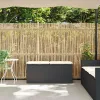  fekete polyrattan kerti pad párnával 110x40x44 cm