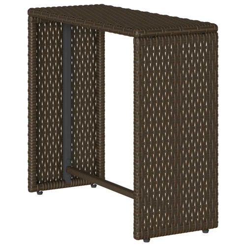 5 részes polyrattan kerti kanapé garnitúra párnákkal stackable
