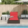  szolárium lebegő párnával barna polirattan