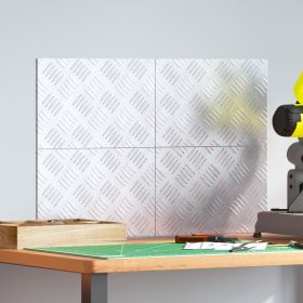  Alumínium lépcsőfokok 4 db Csúszásmentes 30x20 cm