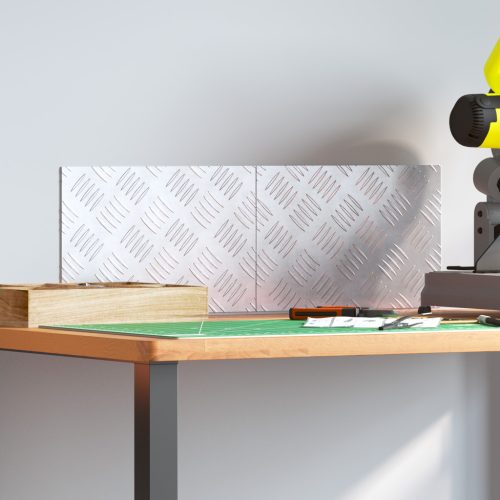  Alumínium Csekklemezek - 2 Csomag, Csúszásmentes, 30x20 cm