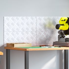  Alumínium Rácsos Lemezek 4 db Csúszásmentes 50x20 cm