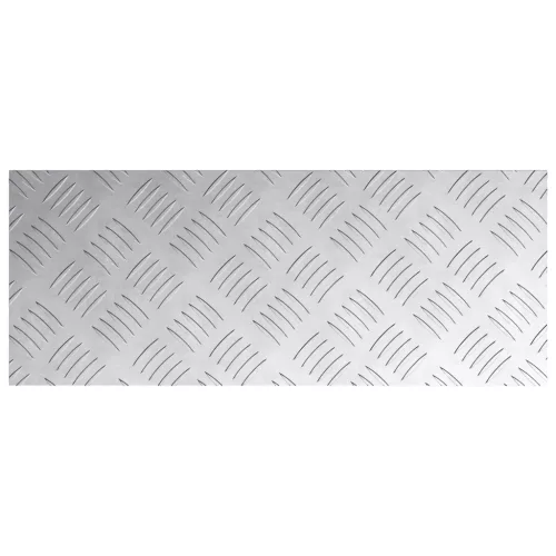  Alumínium Kockás Lemezek 4 db Csúszásmentes 50x20 cm