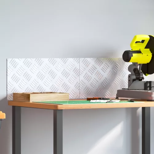  Alumínium Mintás Lemezek 2 db Csúszásmentes 50x25 cm