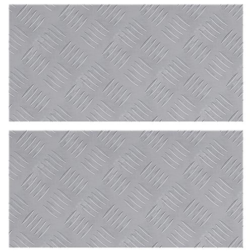  Alumínium Pántok 2 db Csúszásmentes 50x25 cm