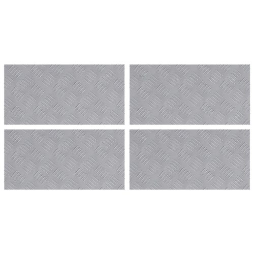  Alumínium ellenálló lapok 4 db Csúszásmentes 50x25 cm