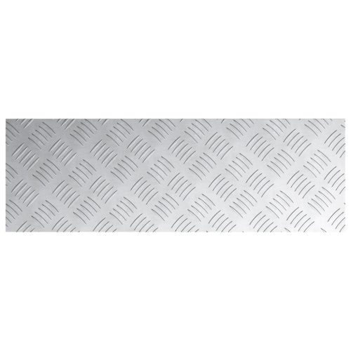  Alumínium ellenőrző lemezek 4 db Csúszásgátló 75x25 cm