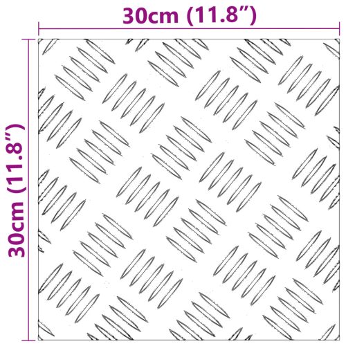  Alumínium Rácsoslemezek 2 db Csúszásmentes 30x30 cm