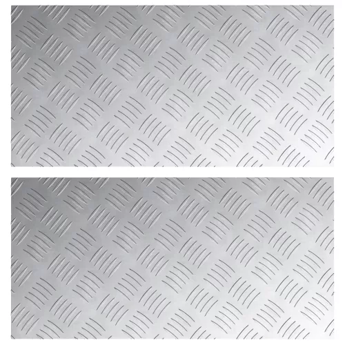  Alumínium csekk-plate 2 db Csúszásmentes 60x30 cm