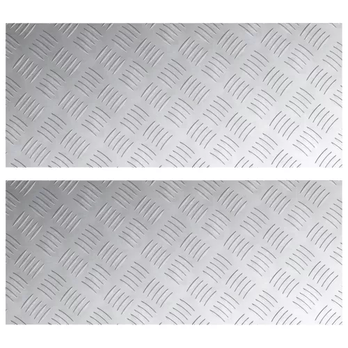  Alumínium Gyémánt Lapok 2 db Csúszásgátló 70x30 cm