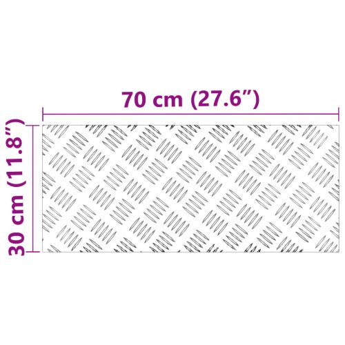  Alumínium Rácsos Lemezek 4 db Csúszásmentes 70x30 cm