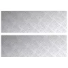  Alumínium Kockás Lemezek 2 db Csúszásgátló 90x30 cm