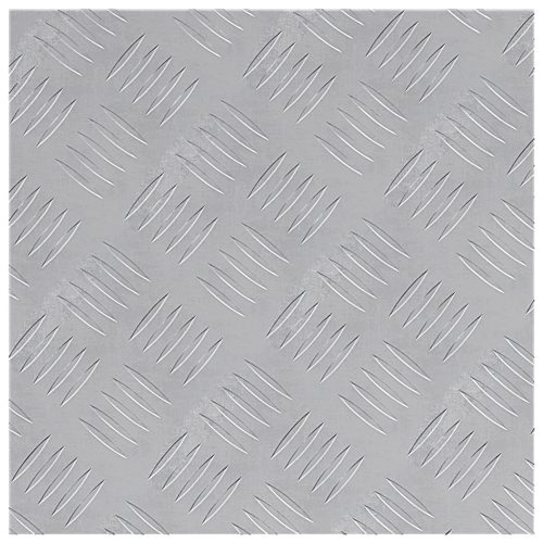  Alumínium Rácsos Lemezek 4 db Csúszásmentes 40x40 cm