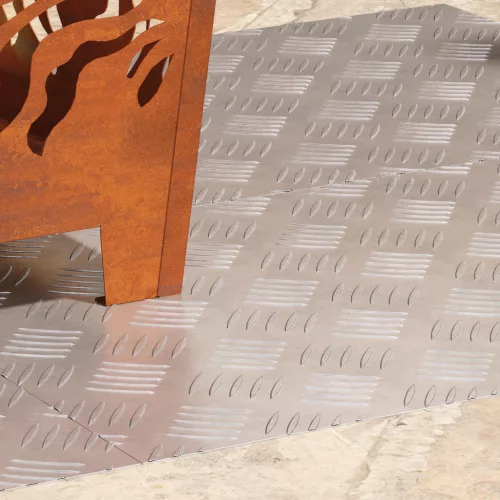  Alumínium Damil 4 db Csúszásmentes 70x40 cm