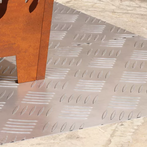  Alumínium Rácsos Lemezek 2 db Csúszásmentes 90x40 cm